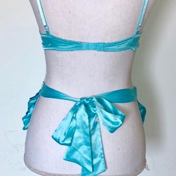 Victoria’s Secret Satin Apron Lingerie Sexy Little Things NWT - Picture 2 of 4